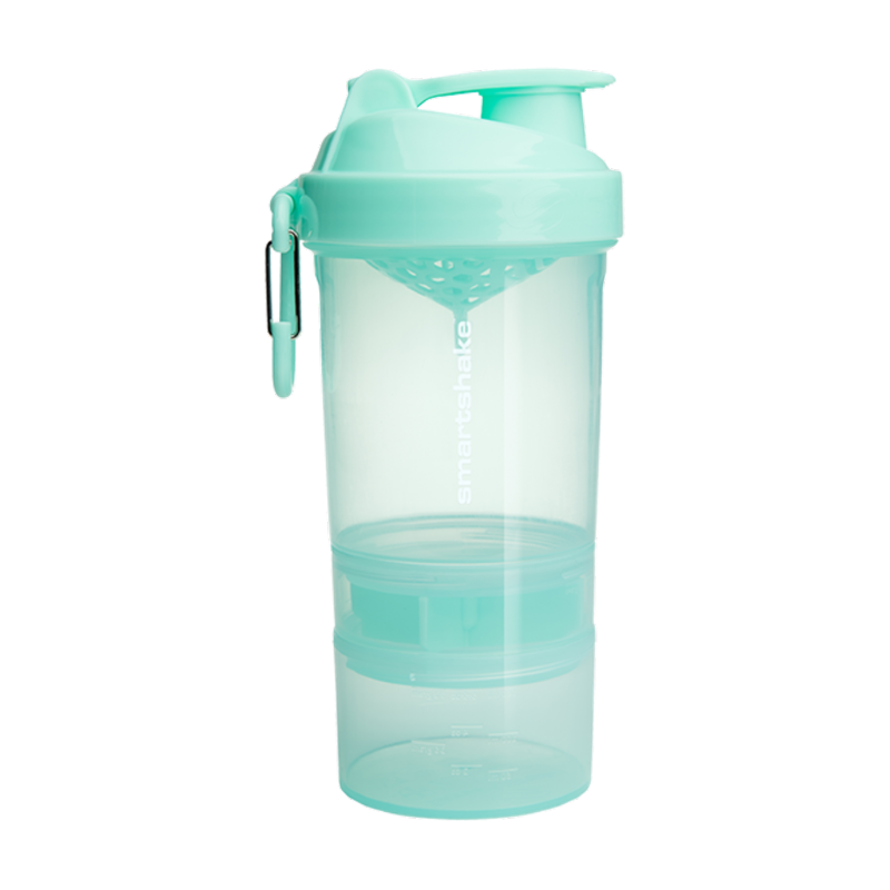 Original2Go Compartment Shaker By Smart Shake 600Ml / Mint Category/shakers & Bottles