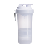 Original2Go Compartment Shaker By Smart Shake 600Ml / White Category/shakers & Bottles