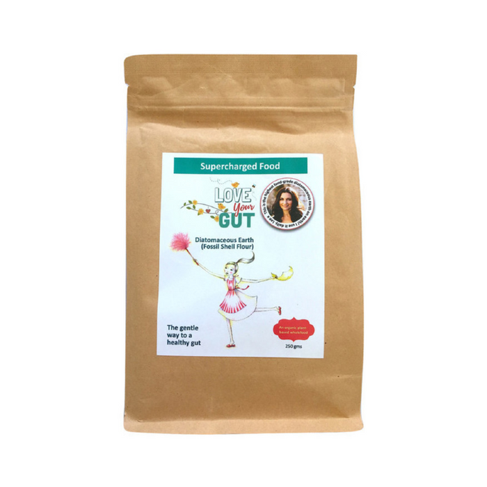 Love Your Gut Diatomaceous Earth (Fossil Shell) Powder by Supercharged Food
