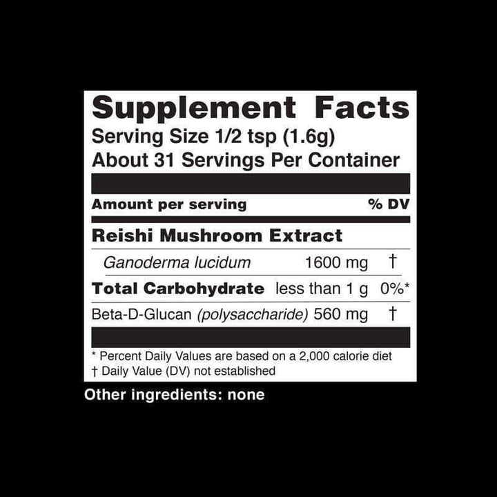 Nutritional information panel