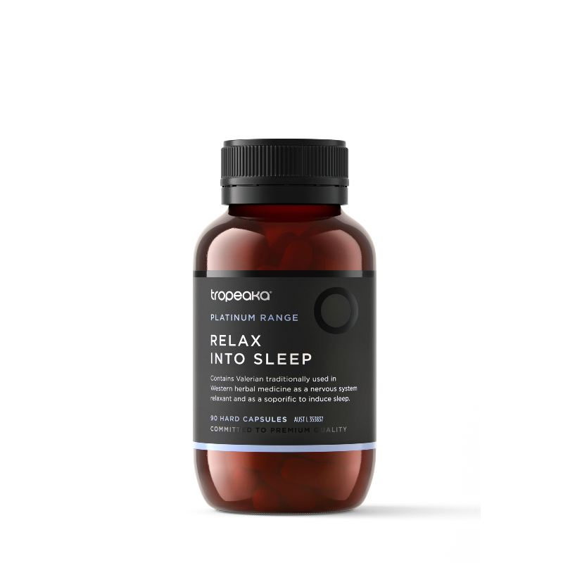Relax Into Sleep By Tropeaka 90 Capsules Hv/vitamins