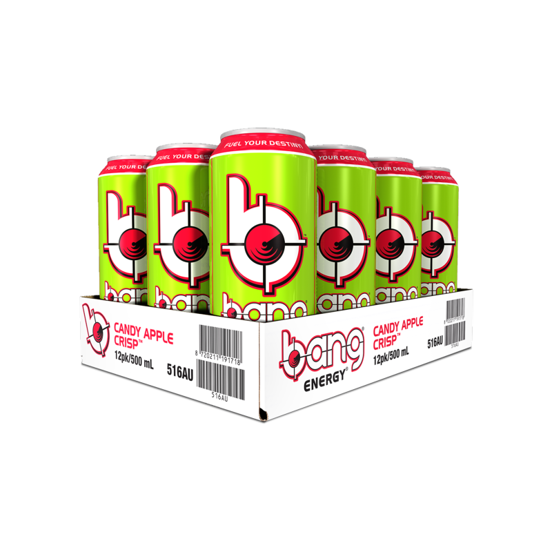 Bang Energy Rtds By Vpx Box Of 12 / Miami Cola Sn/ready To Drink